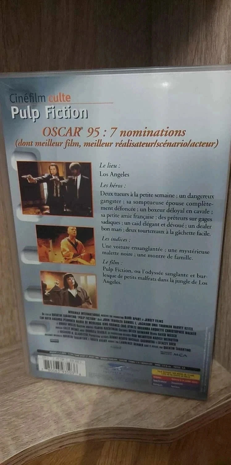 VHS cassette Pulp Fiction – photo 3
